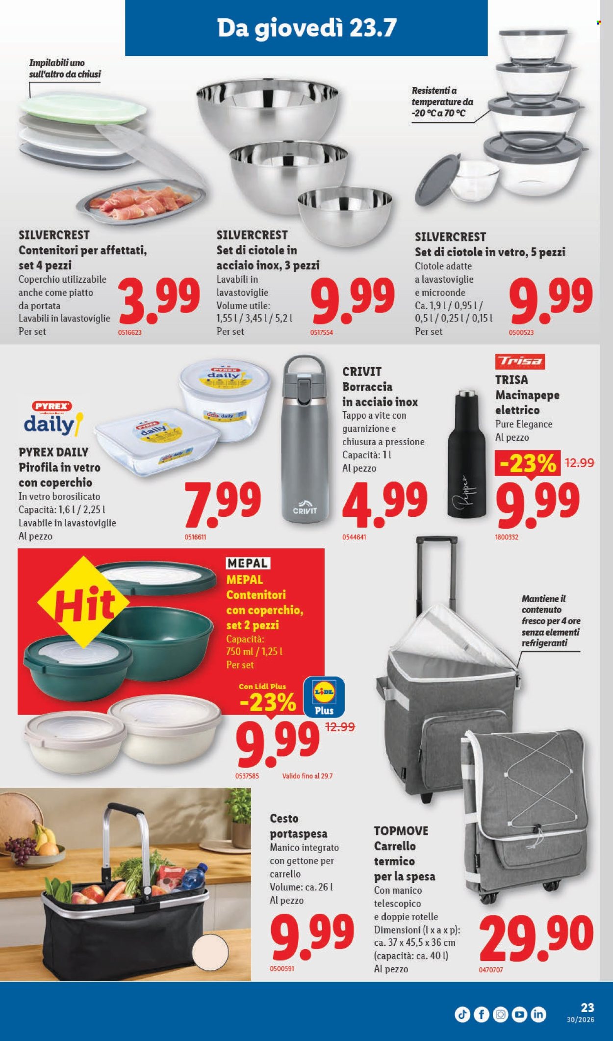 Volantino Lidl - 23.7.2026 - 29.7.2026. Pagina 23. Pagina 23