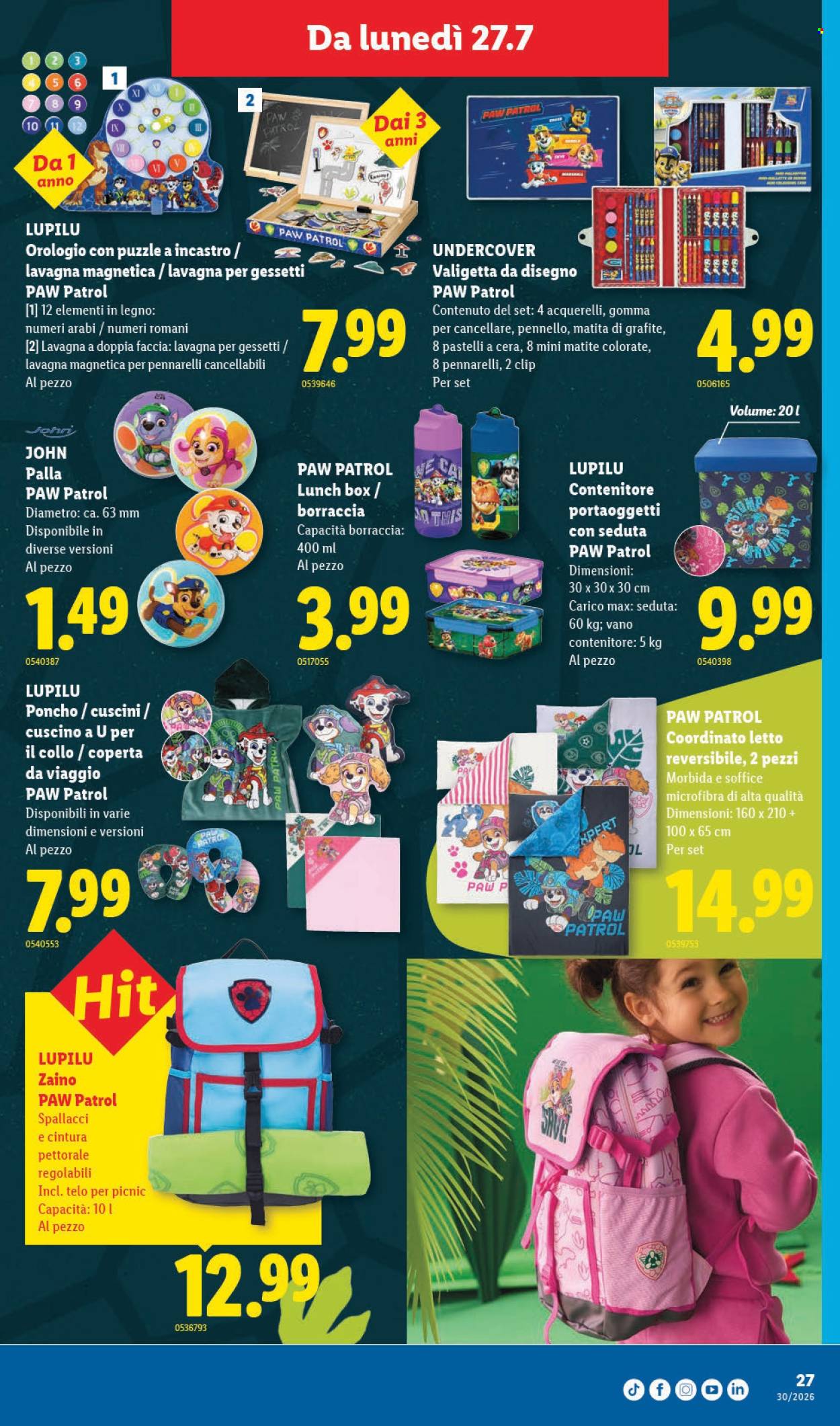 Volantino Lidl - 23.7.2026 - 29.7.2026. Pagina 27. Pagina 27