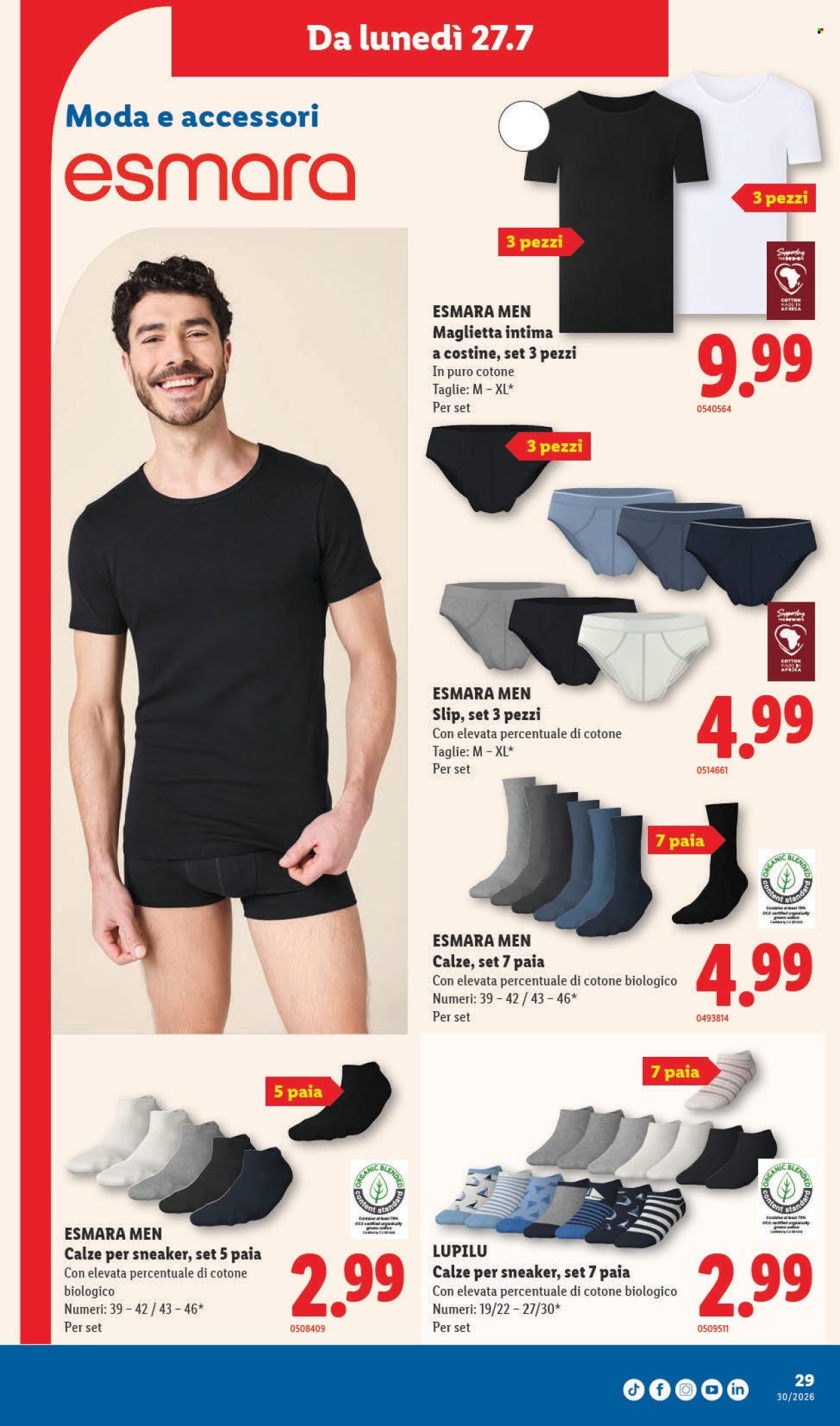 Volantino Lidl - 23.7.2026 - 29.7.2026. Pagina 29. Pagina 29
