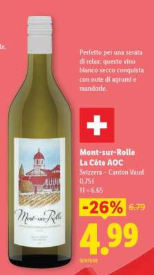 Mont-sur-­Rolle La Côte AOC