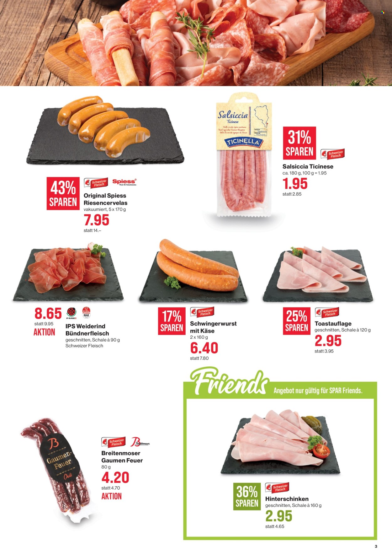 Volantino SPAR - 23.7.2026 - 29.7.2026. Pagina 3. Pagina 3
