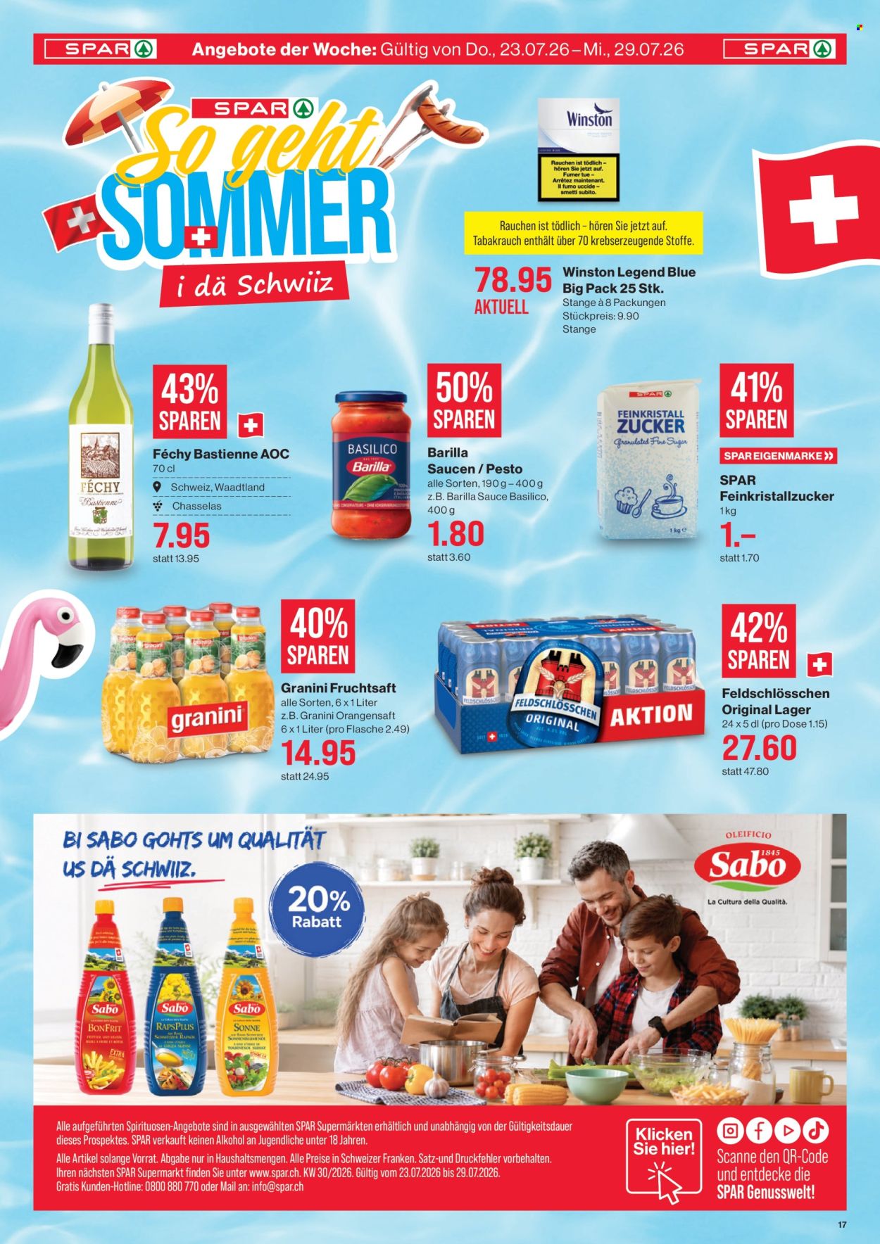 Volantino SPAR - 23.7.2026 - 29.7.2026. Pagina 17. Pagina 17