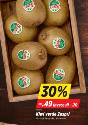 Kiwi verde Zespri