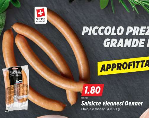Salsicce viennesi Denner