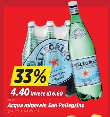 Acqua minerale San Pellegrino