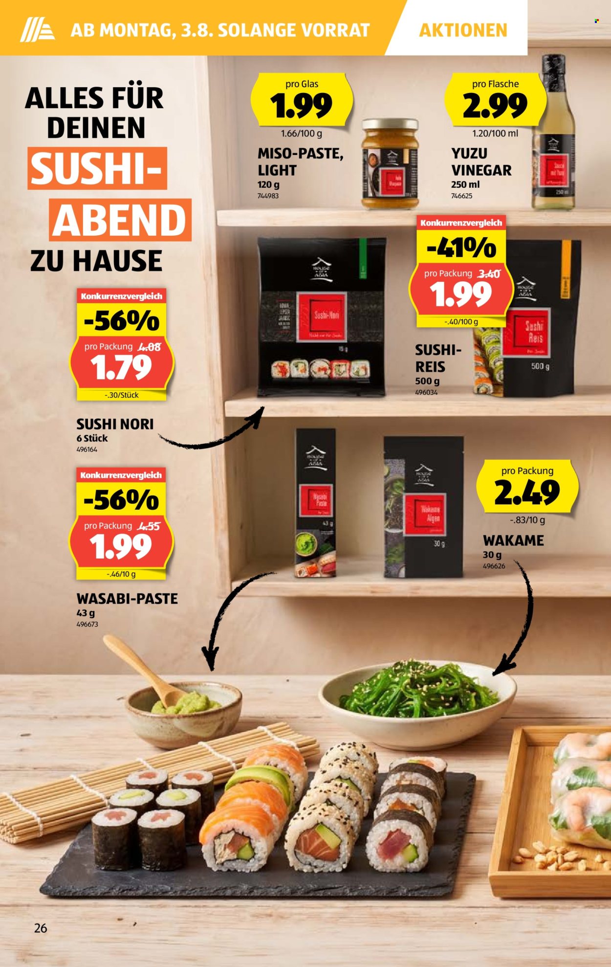 Volantino Aldi - 30.7.2026 - 5.8.2026. Pagina 26. Pagina 26