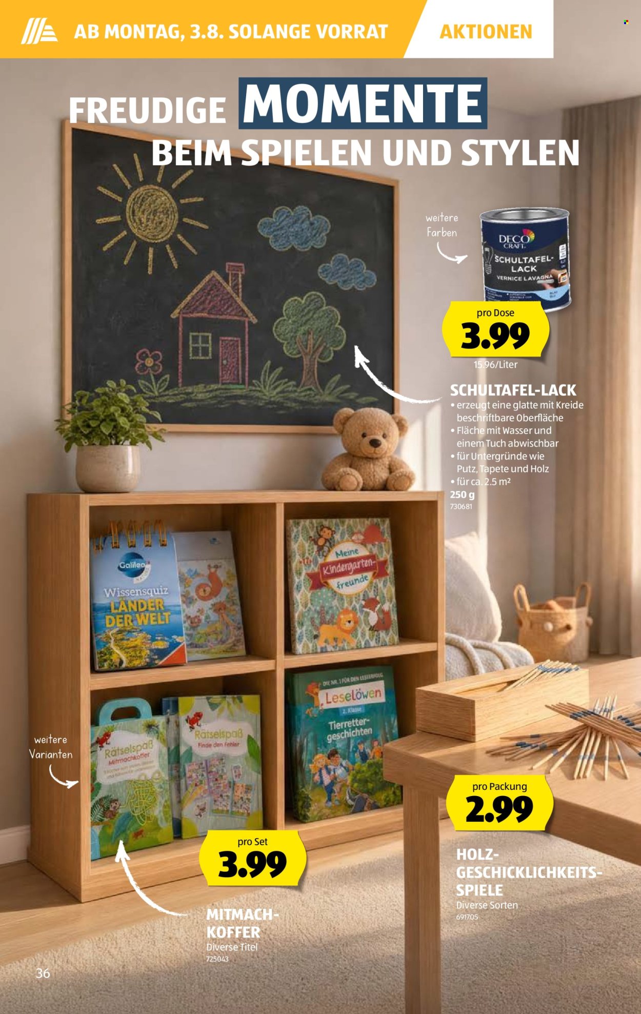 Volantino Aldi - 30.7.2026 - 5.8.2026. Pagina 36. Pagina 36