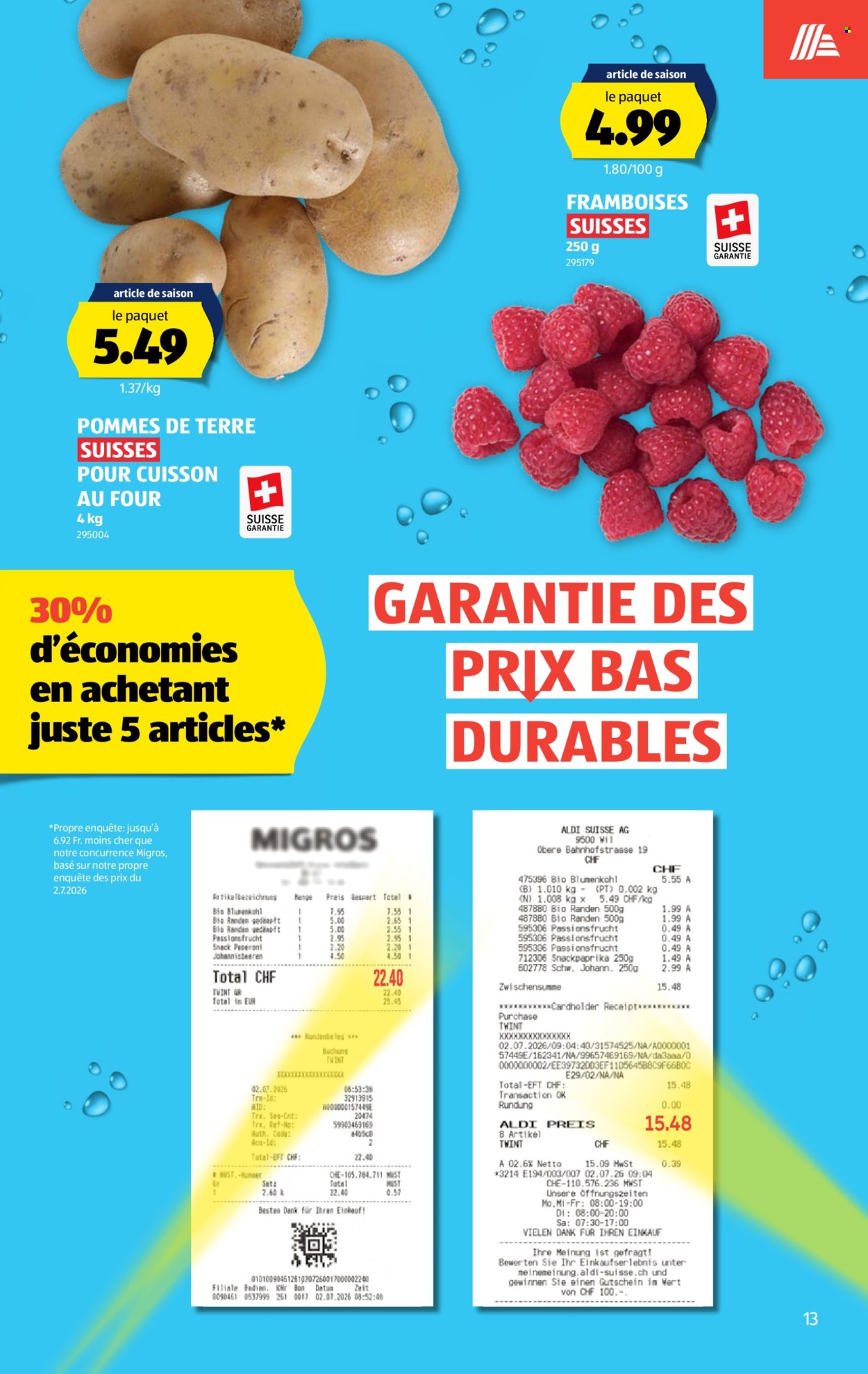 Volantino Aldi - 30.7.2026 - 5.8.2026. Pagina 13. Pagina 13