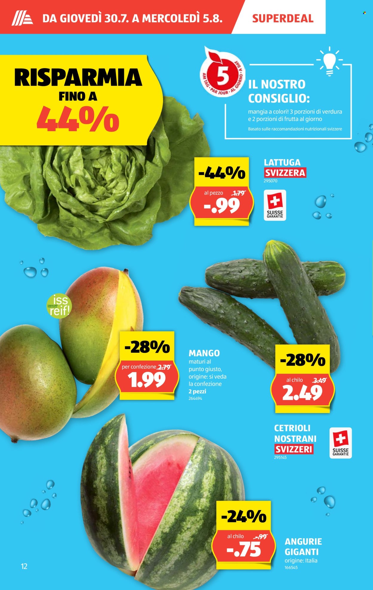 Volantino Aldi - 30.7.2026 - 5.8.2026. Pagina 12. Pagina 12