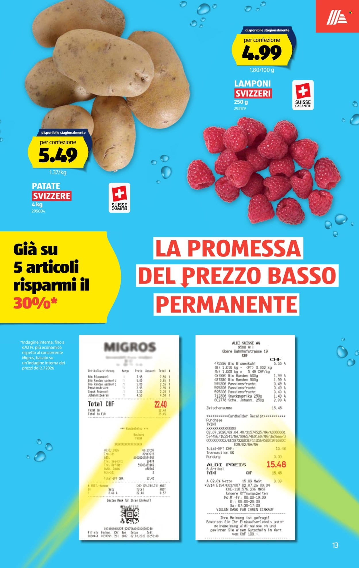Volantino Aldi - 30.7.2026 - 5.8.2026. Pagina 13. Pagina 13