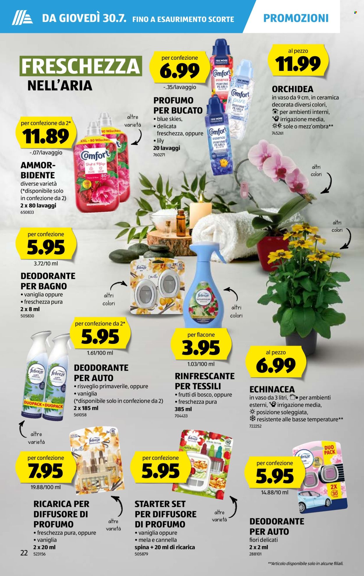 Volantino Aldi - 30.7.2026 - 5.8.2026. Pagina 22. Pagina 22