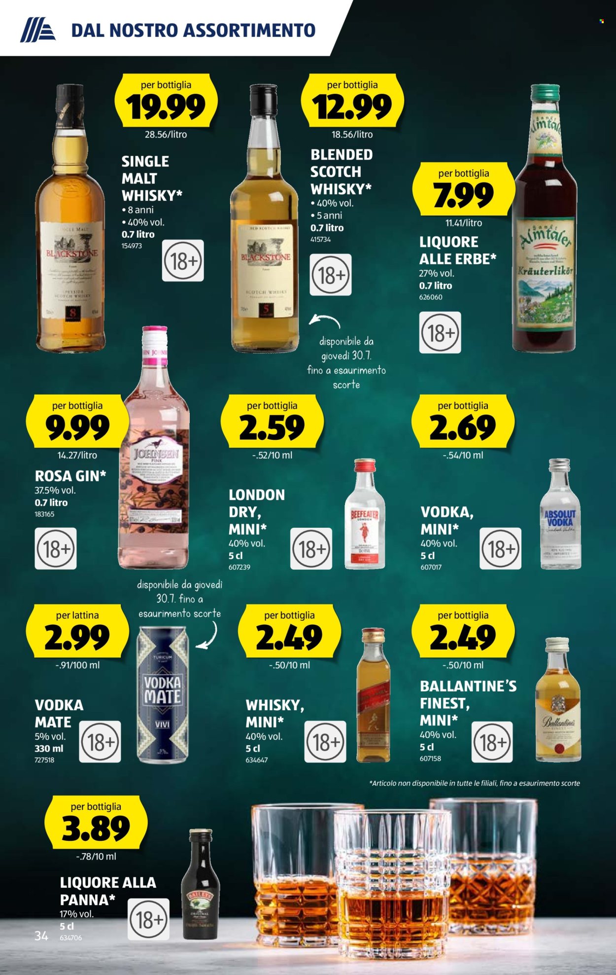 Volantino Aldi - 30.7.2026 - 5.8.2026. Pagina 34. Pagina 34
