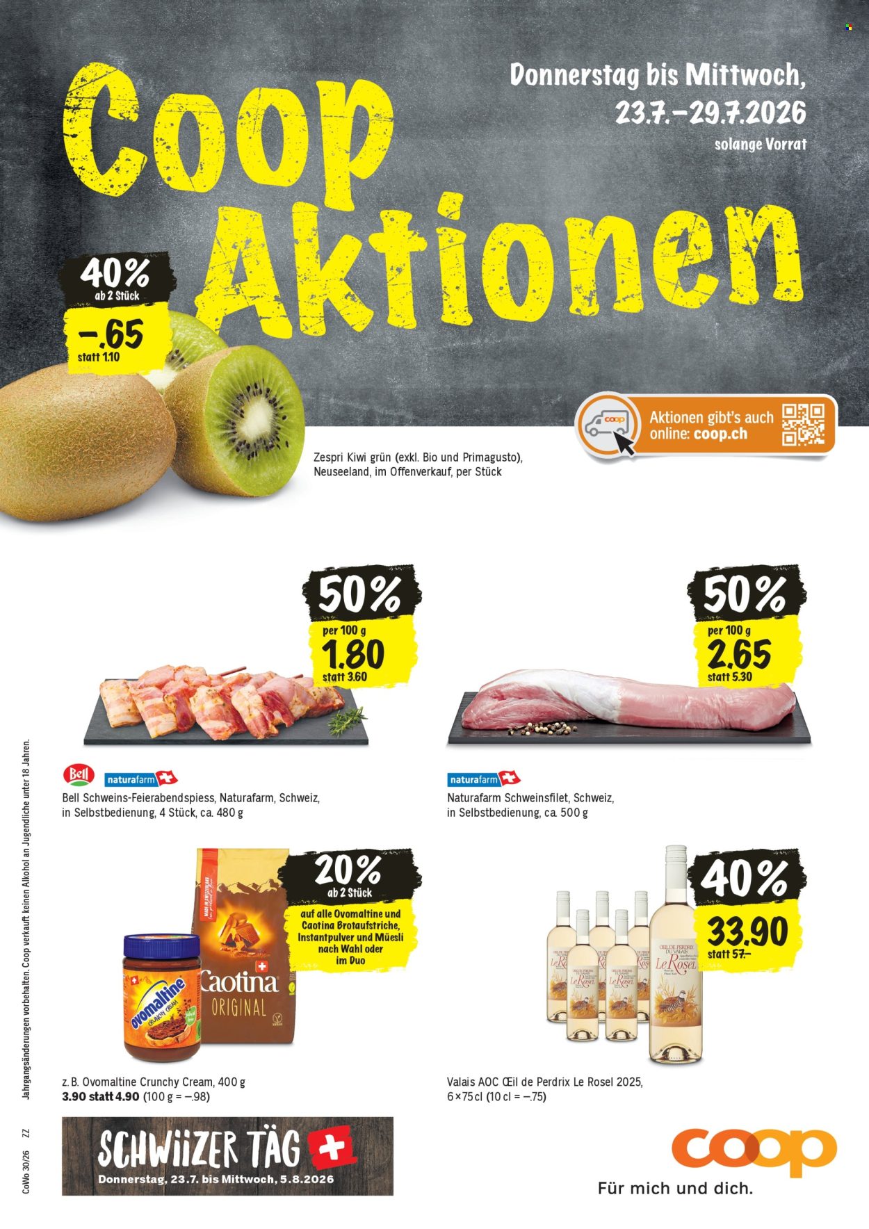 Volantino Coop - 23.7.2026 - 29.7.2026. Pagina 1. Pagina 1
