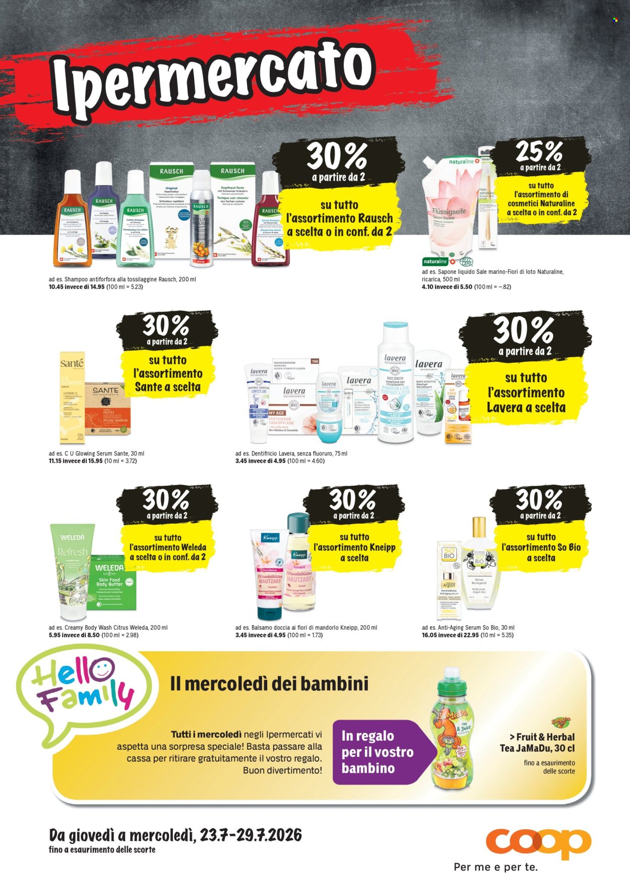 Volantino Coop - 23.7.2026 - 29.7.2026. Pagina 24. Pagina 24