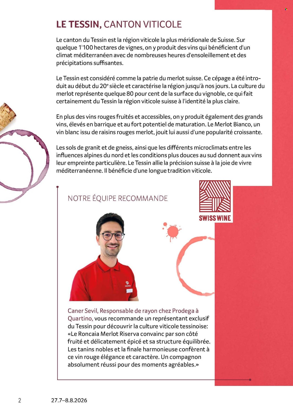 Volantino Prodega - 27.7.2026 - 8.8.2026. Pagina 2. Pagina 2