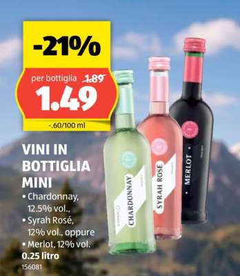 VINI IN BOTTIGLIA MINI
