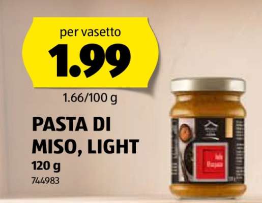 PASTA DI MISO, LIGHT