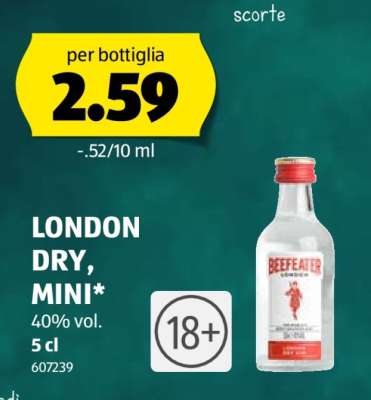 LONDON DRY, MINI