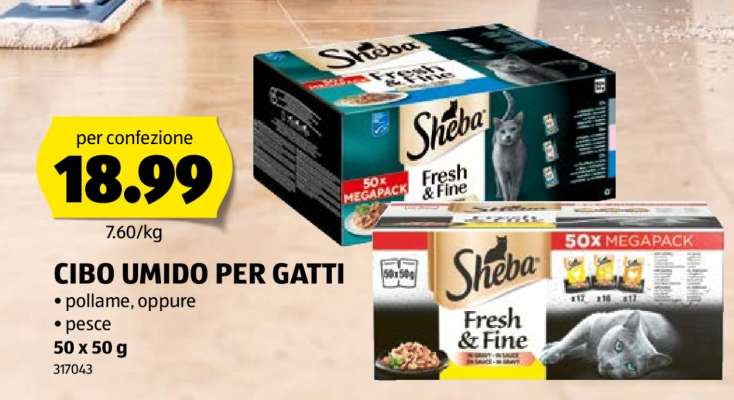 CIBO UMIDO PER GATTI