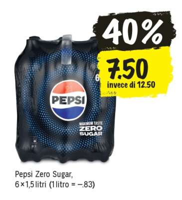 Pepsi Zero Sugar