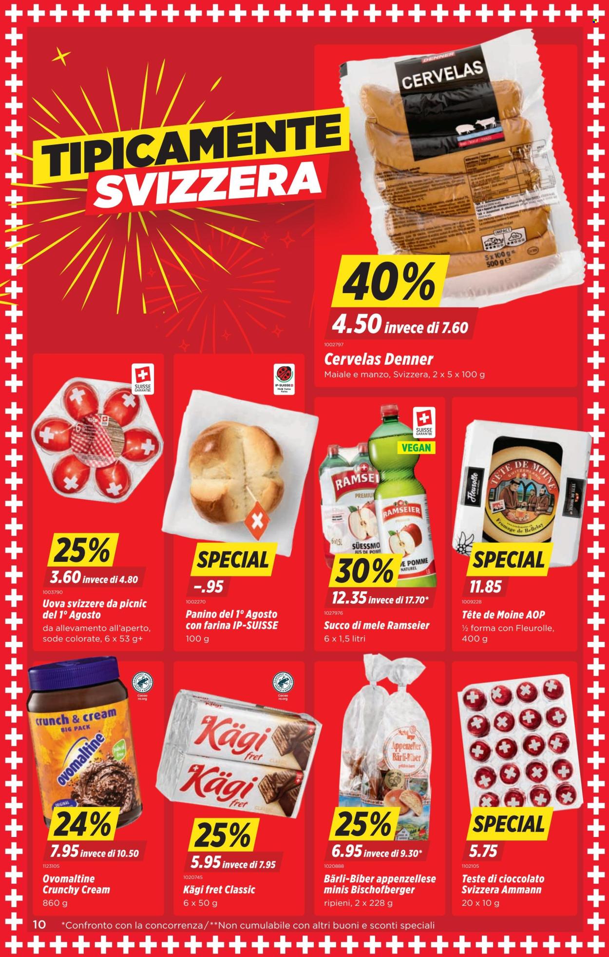 Volantino Denner - 30.7.2026 - 5.8.2026. Pagina 10. Pagina 10