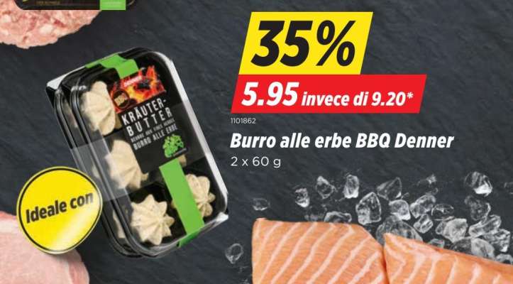 Burro alle erbe BBQ Denner