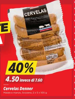 Cervelas Denner