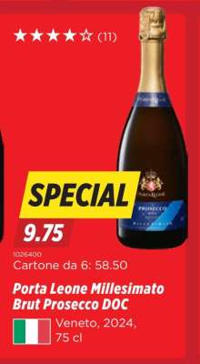 Porta Leone Millesimato Brut Prosecco DOC