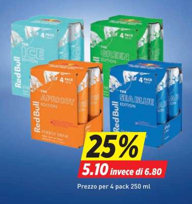 Red Bull 4 Pack
