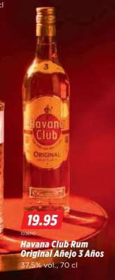 Havana Club Rum Original Añejo 3 Años