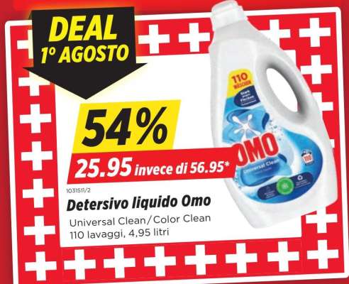 Detersivo liquido Omo
