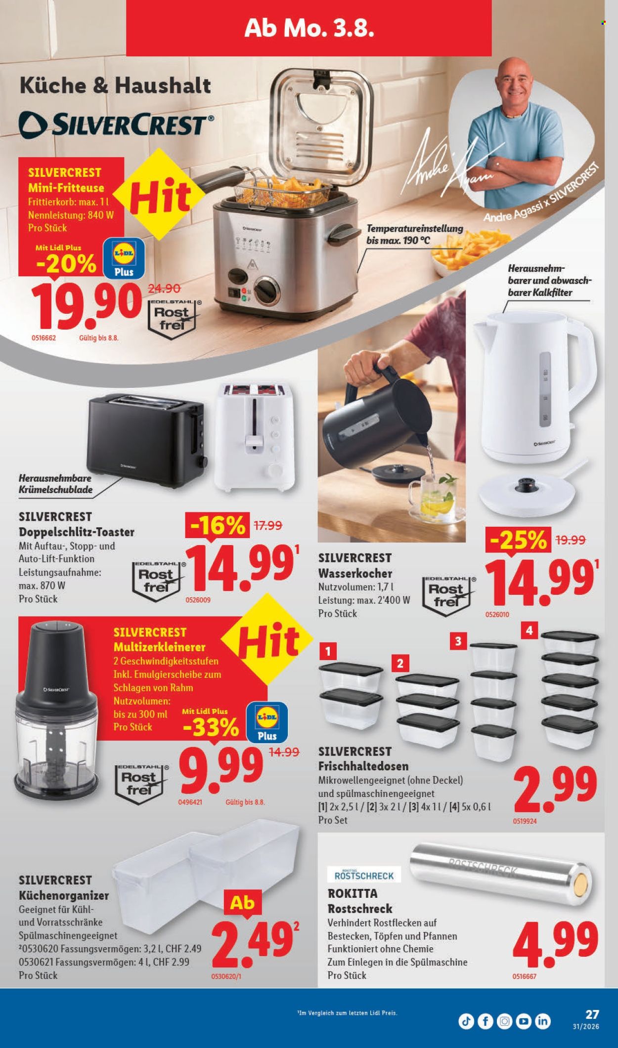 Volantino Lidl - 30.7.2026 - 5.8.2026. Pagina 29. Pagina 29