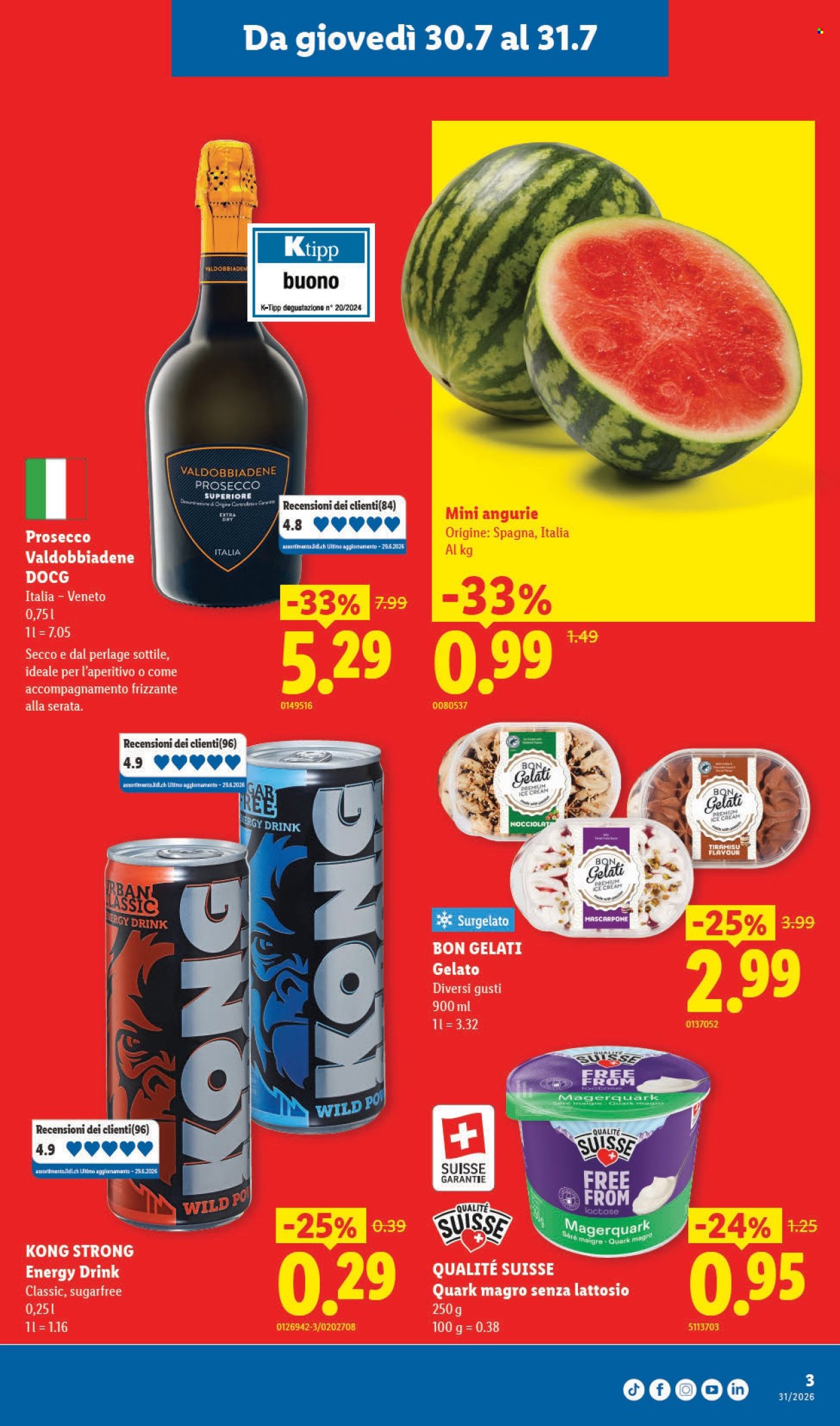 Volantino Lidl - 30.7.2026 - 5.8.2026. Pagina 3. Pagina 3