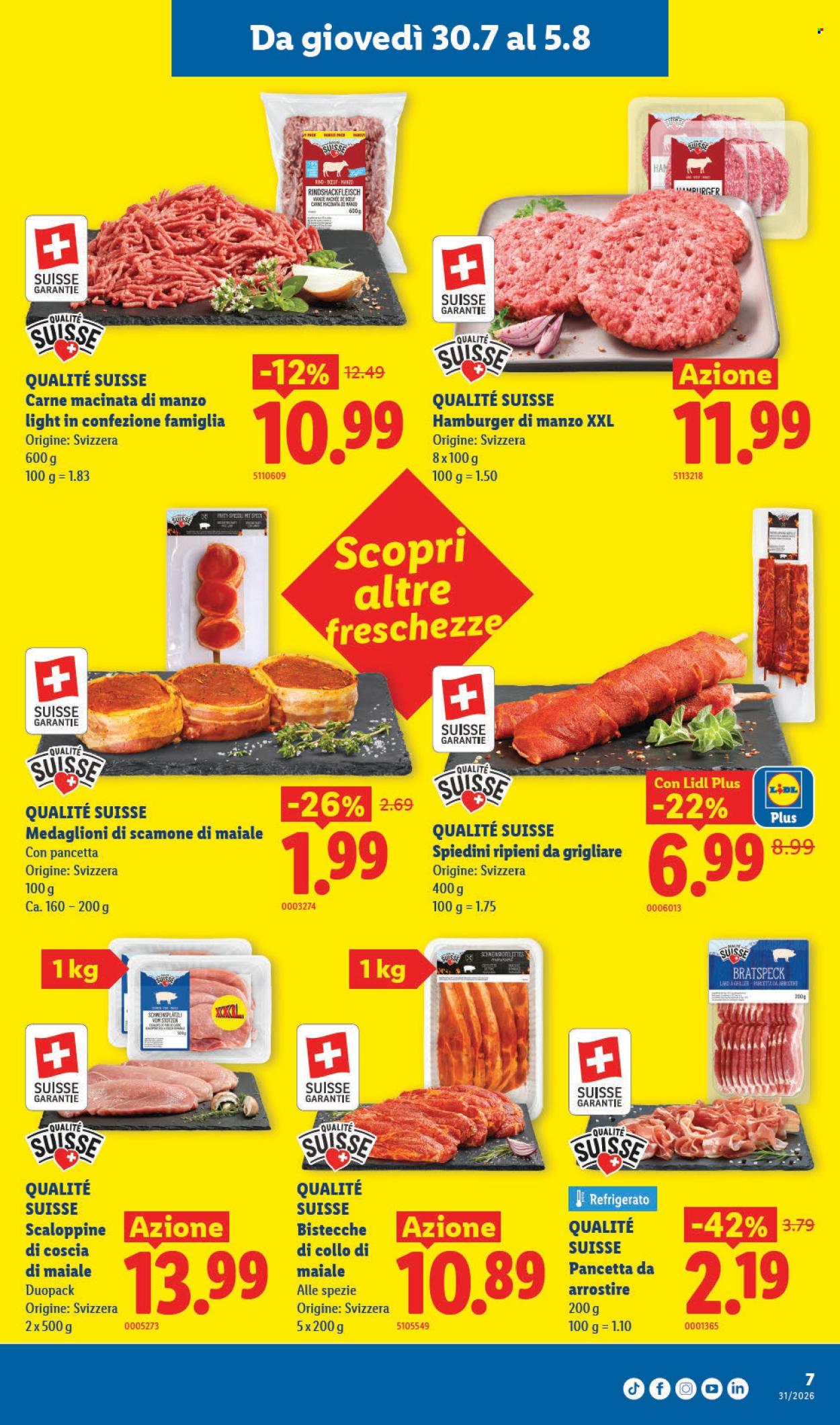 Volantino Lidl - 30.7.2026 - 5.8.2026. Pagina 7. Pagina 7