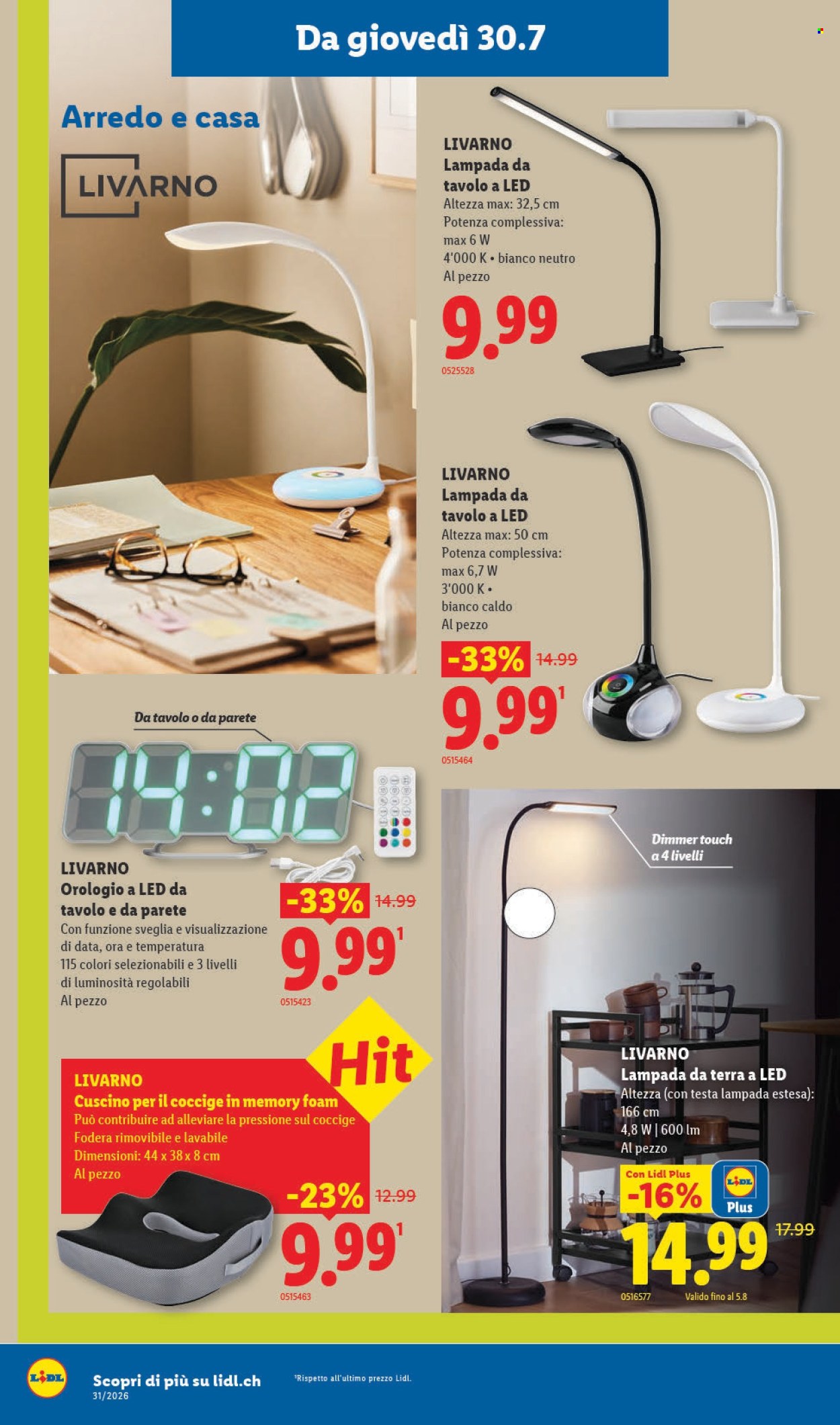 Volantino Lidl - 30.7.2026 - 5.8.2026. Pagina 18. Pagina 18