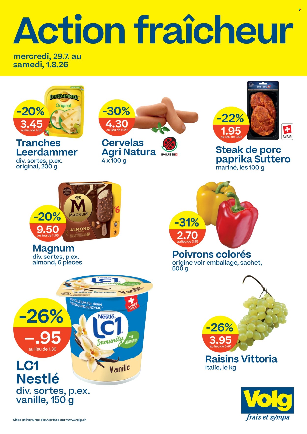 Volantino Volg - 27.7.2026 - 1.8.2026. Pagina 2. Pagina 2