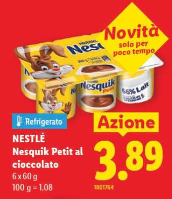 NESTLÉ Nesquik Petit al cioccolato