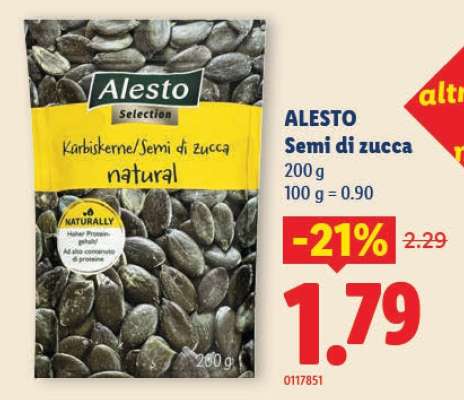 ALESTO Semi di zucca
