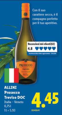 ALLINI Prosecco Treviso DOC