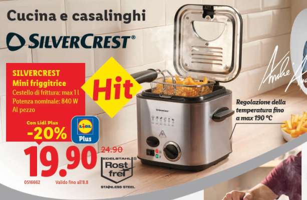 SILVERCREST Mini friggitrice