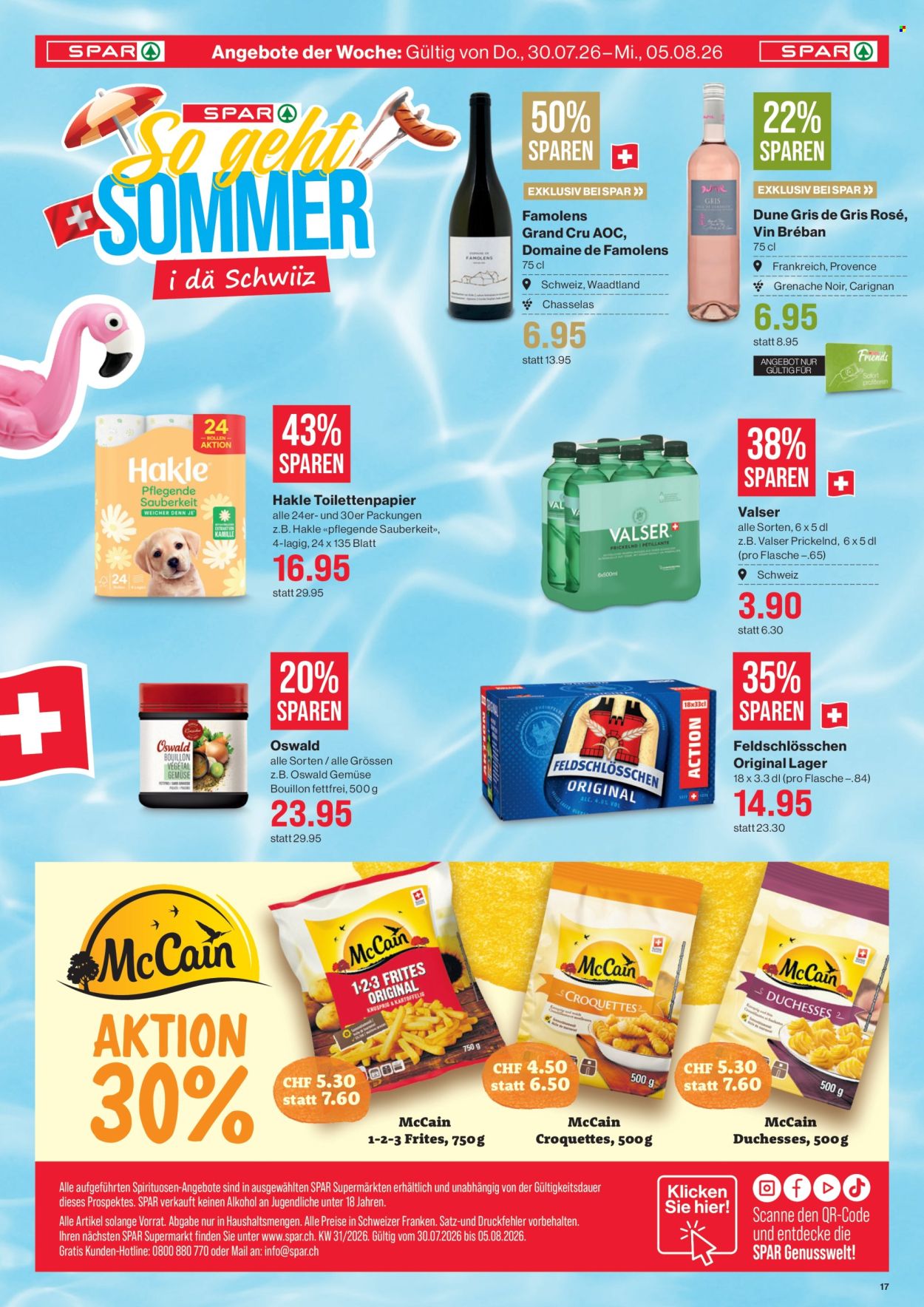 Volantino SPAR - 30.7.2026 - 5.8.2026. Pagina 17. Pagina 17