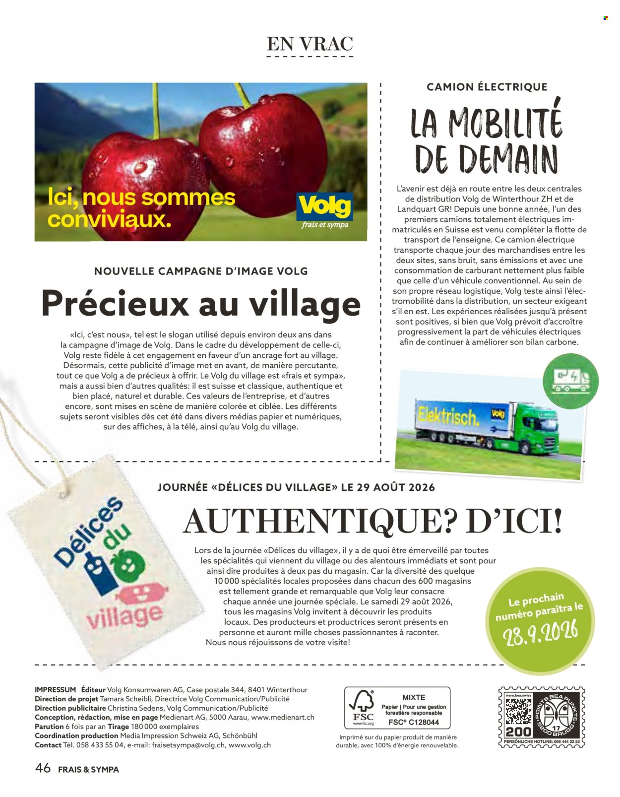 Volantino Volg - 1.8.2026 - 31.8.2026. Pagina 46. Pagina 46