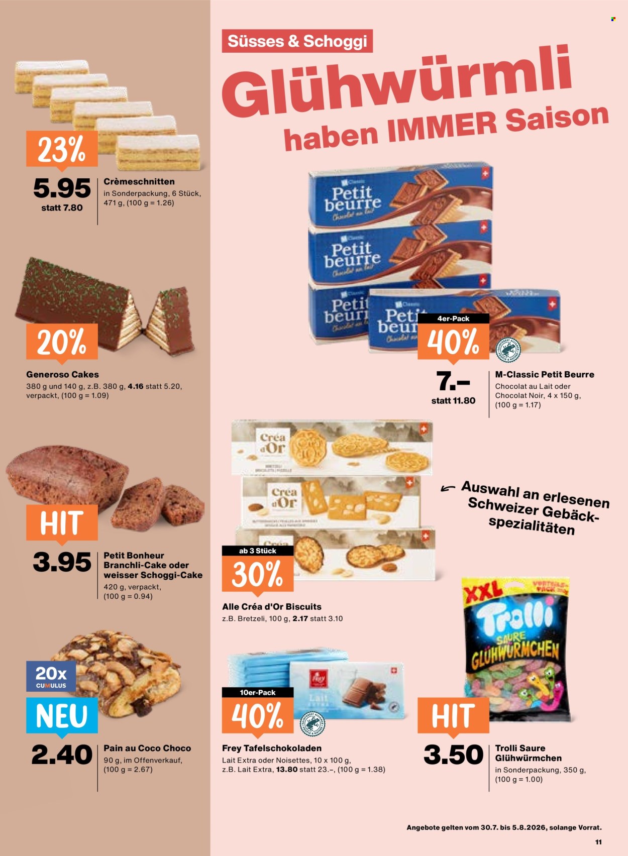 Volantino Migros - 30.7.2026 - 5.8.2026. Pagina 11. Pagina 11