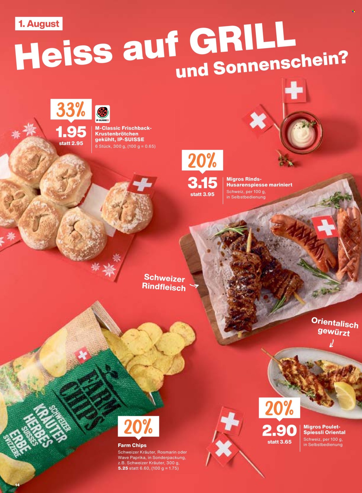 Volantino Migros - 30.7.2026 - 5.8.2026. Pagina 14. Pagina 14