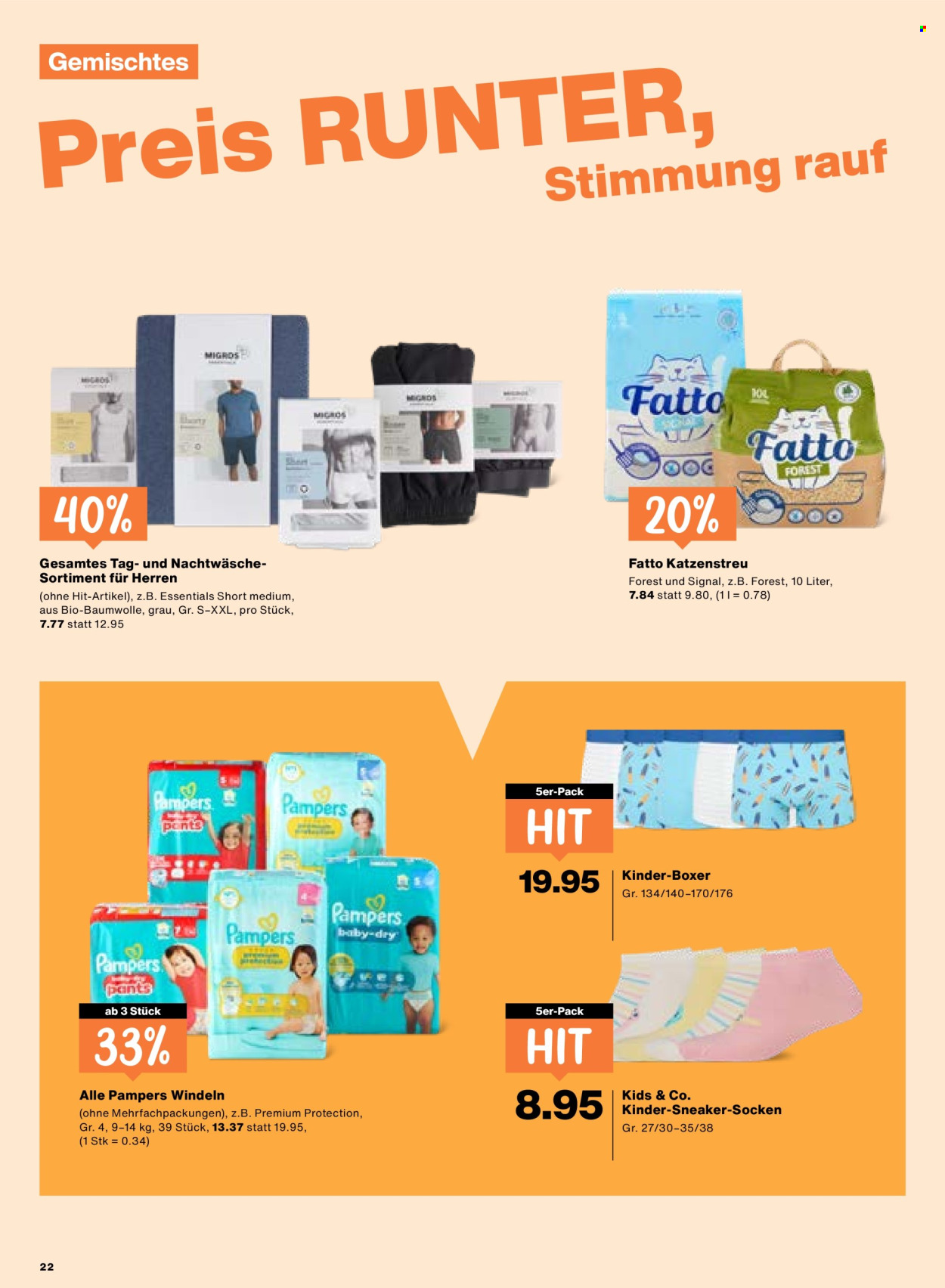 Volantino Migros - 30.7.2026 - 5.8.2026. Pagina 22. Pagina 22