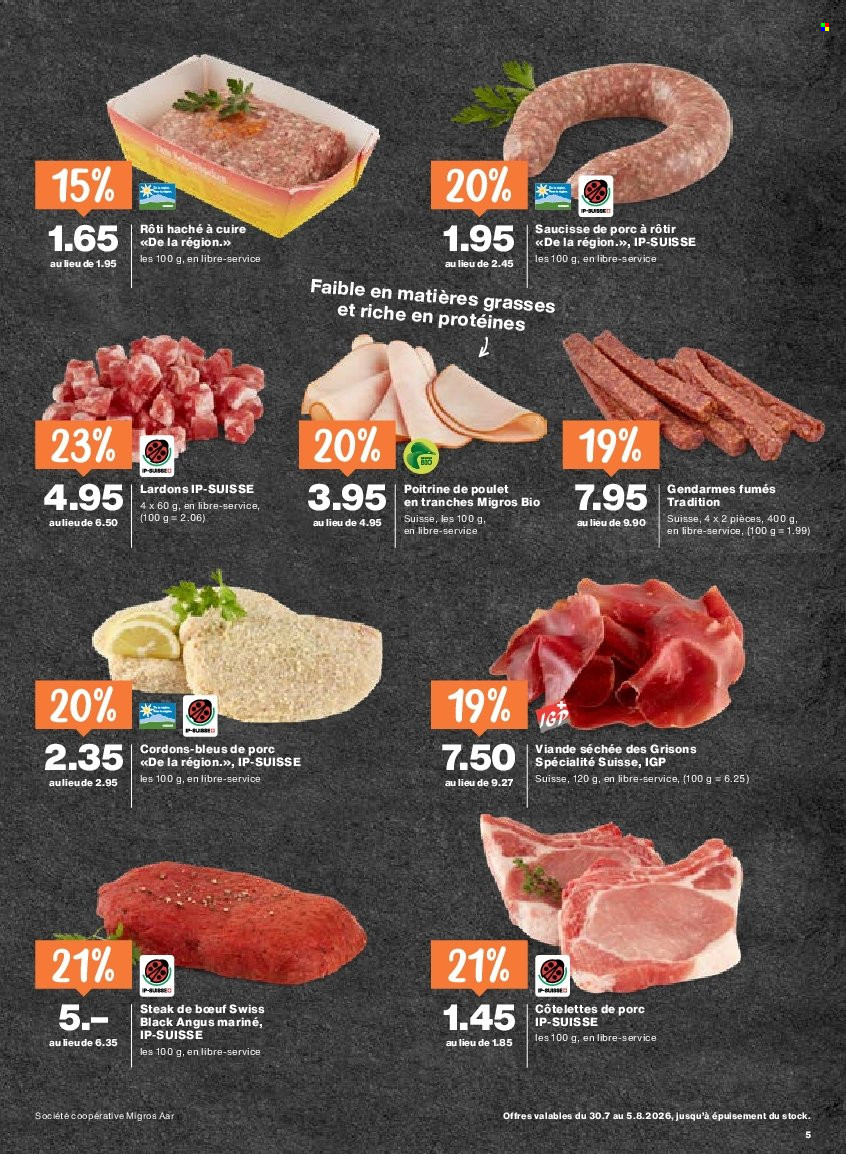 Volantino Migros - 30.7.2026 - 5.8.2026. Pagina 5. Pagina 5