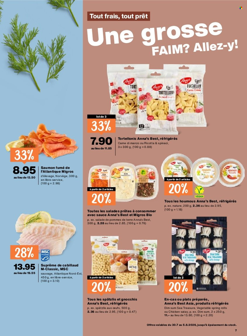 Volantino Migros - 30.7.2026 - 5.8.2026. Pagina 7. Pagina 7