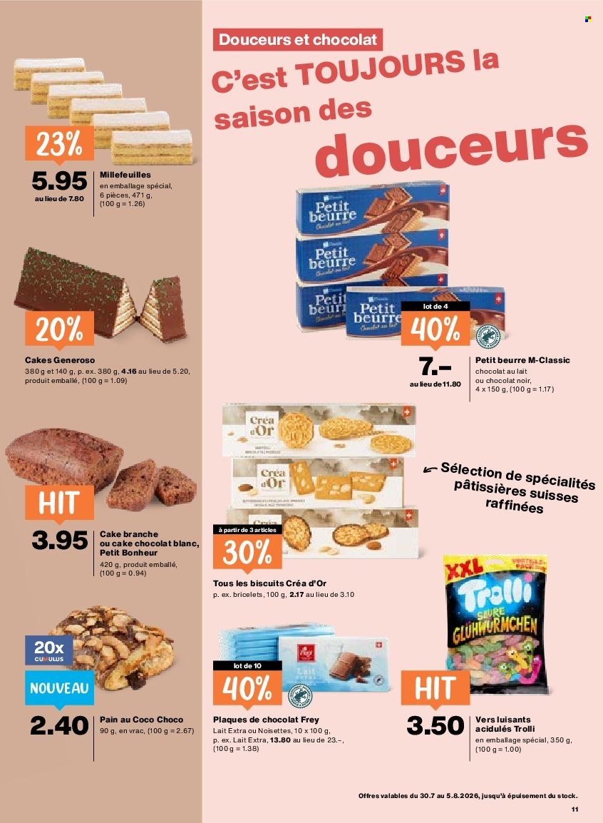 Volantino Migros - 30.7.2026 - 5.8.2026. Pagina 11. Pagina 11