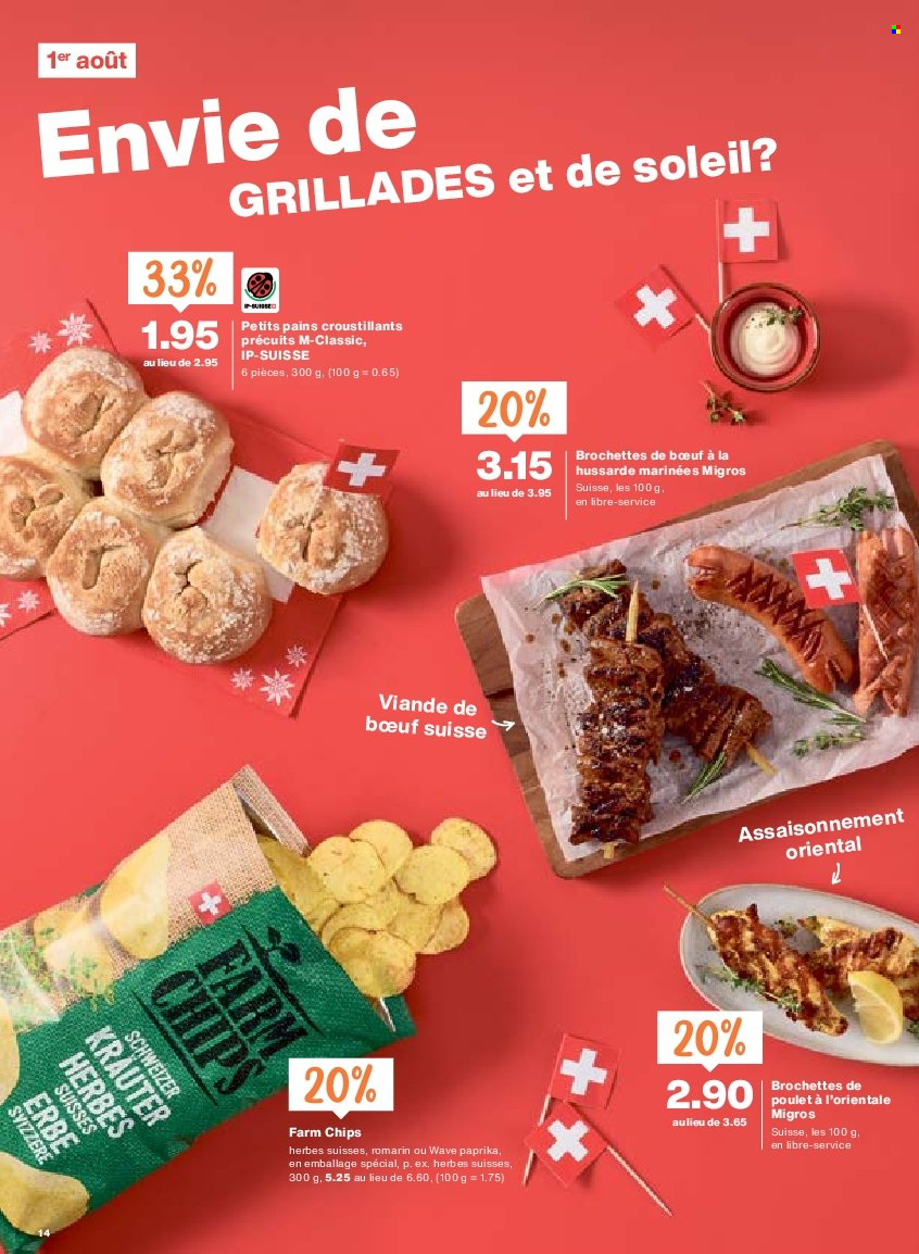 Volantino Migros - 30.7.2026 - 5.8.2026. Pagina 14. Pagina 14