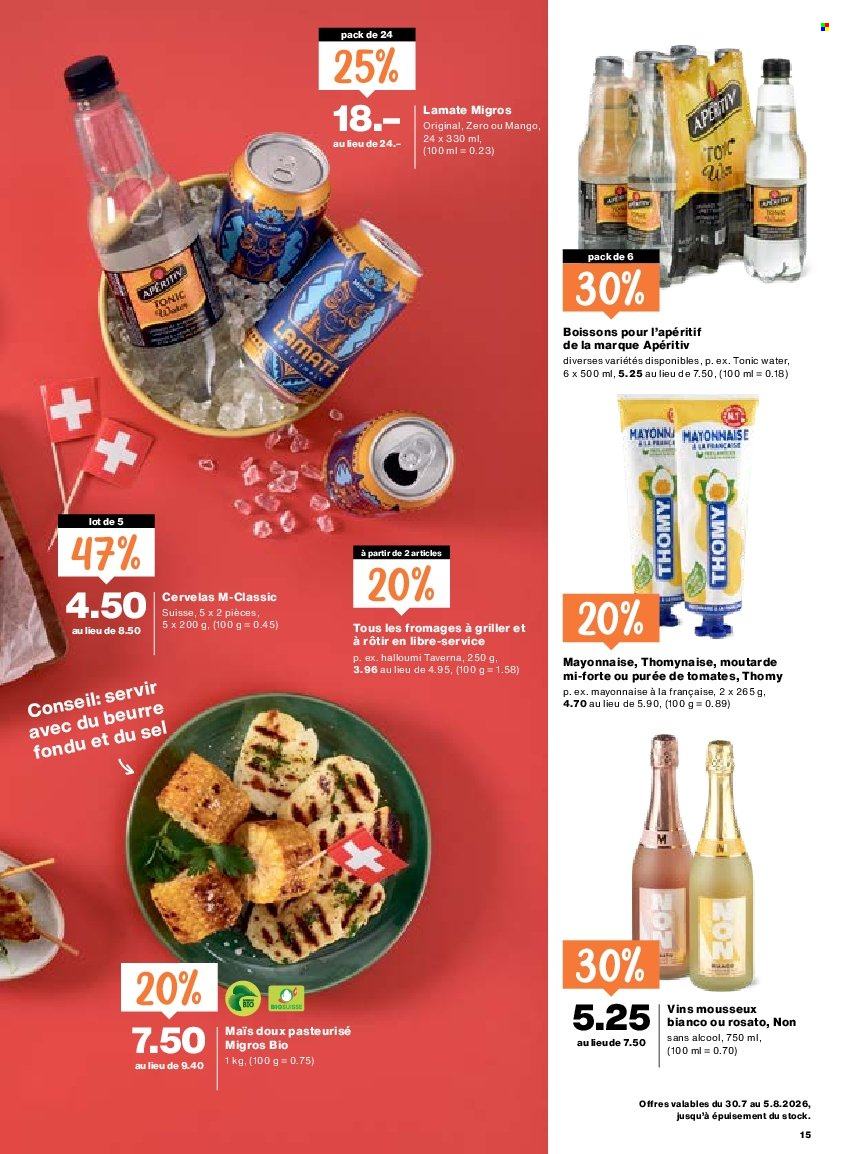 Volantino Migros - 30.7.2026 - 5.8.2026. Pagina 15. Pagina 15